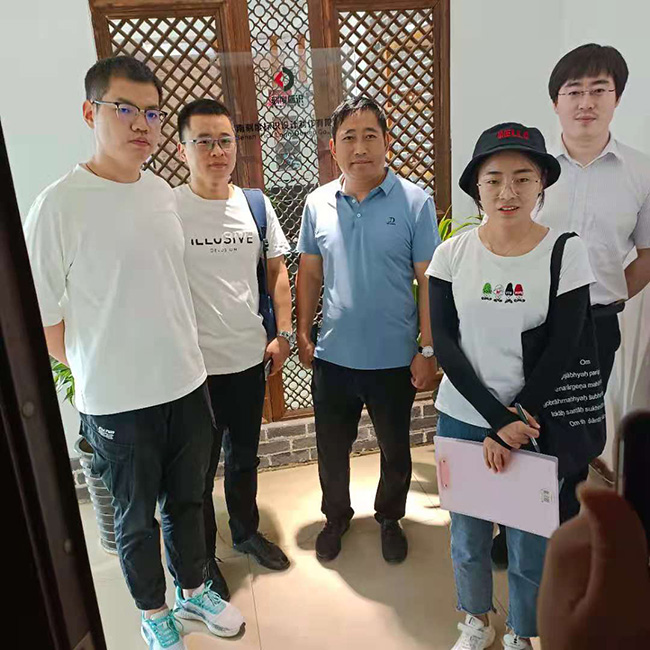 近距離接觸——房地產客戶到公司參觀考察